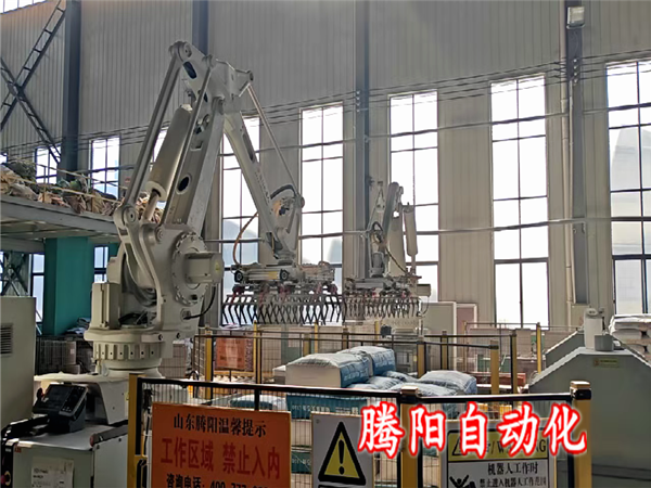 砂漿碼垛機(jī)器人提高企業(yè)智能化生產(chǎn)